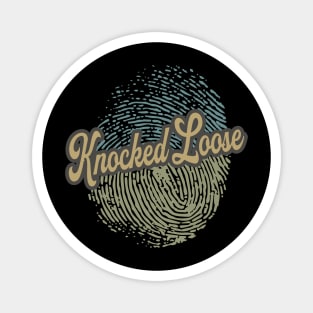 Knocked Loose Fingerprint Magnet